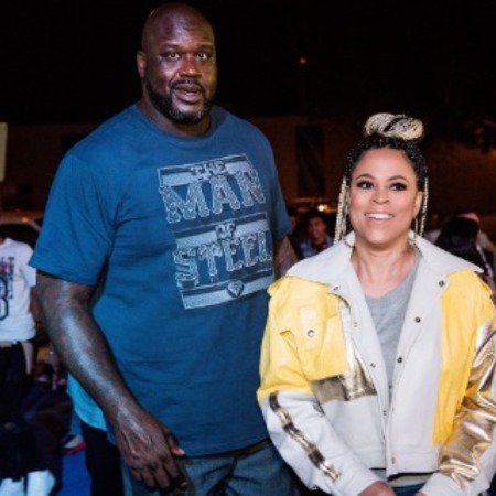 Shaquille O'Neal and his ex-wife Shaunie O'Neal.